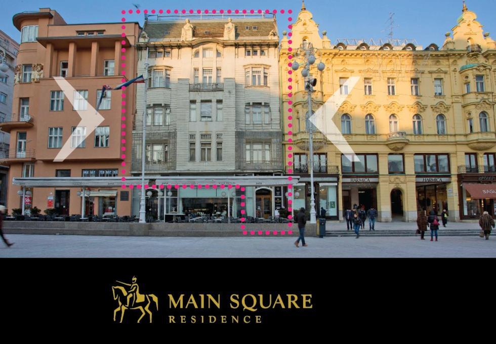 Main Square Residence ザグレブ エクステリア 写真